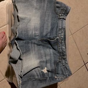 Size 16 jeans shorts Maurice's